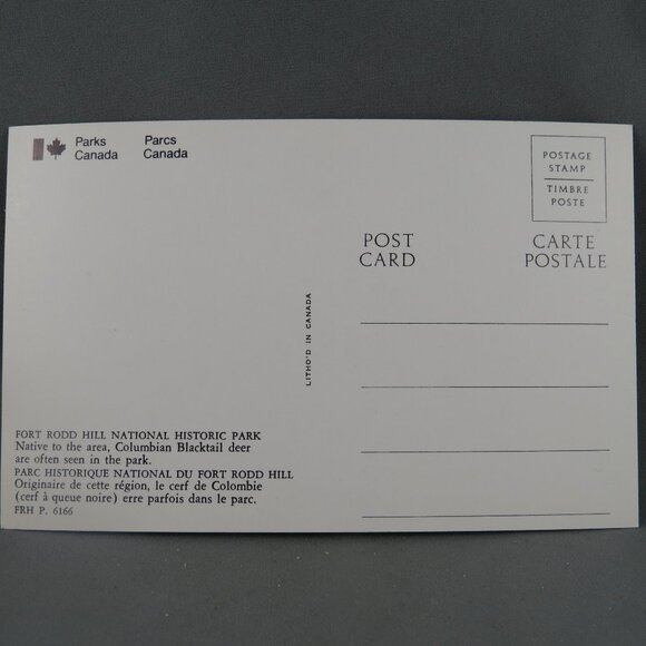 Vintage Postcard - Fort Rodd National Park Canada - Parks Canada - Picture 2 of 4